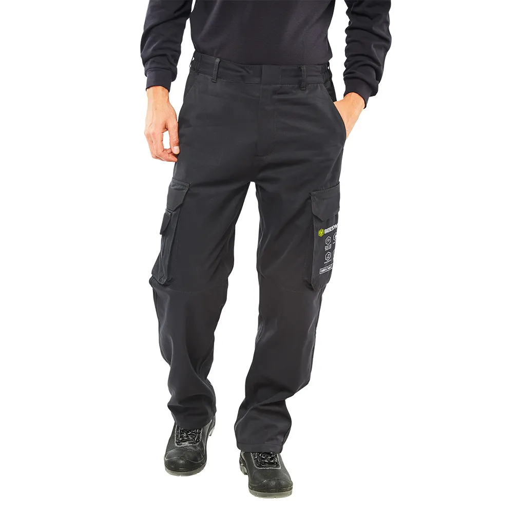 Beeswift Arc Compliant Trousers — Navy Blue